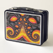 Das eine metall brotdose (Rückseite)