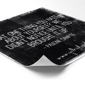 Das eine, was Sie hassen internationale Zitate Poster (Ecke)