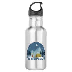 Das einfache Camping Edelstahlflasche