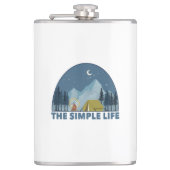 Das einfache Camping Flachmann (Vorderseite)