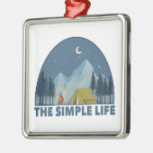 Das einfache Camping Ornament Aus Metall (Links)