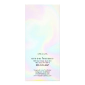 Das einfache Menü "Iridescent Salon Price List Ser (Hinten)