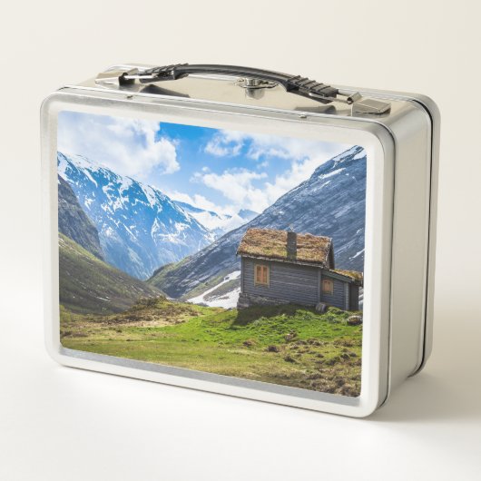 Das einfache metall brotdose (Rückseite)