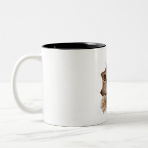 Das einfache moderne Coole Typografie-Foto des Hau Zweifarbige Tasse