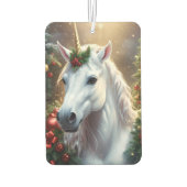 „Das Einhorn des Noel“ Autolufterfrischer (Rückseite)
