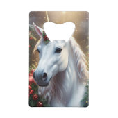 „Das Einhorn des Noel“ Geldbeutel Flaschenöffner (Rückseite)