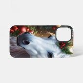 „Das Einhorn des Noel“ iPhone Hülle (Rückseite (Horizontal))