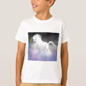 Das Einhorn im Nebel T-Shirt (Vorderseite)