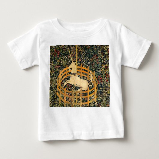 Das Einhorn in Gefangenschaft Baby T-shirt (Vorderseite)