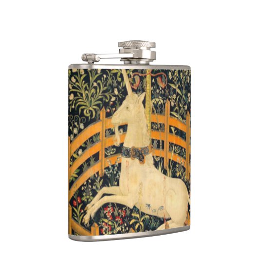 Das Einhorn in Gefangenschaft Flachmann (Rechts)