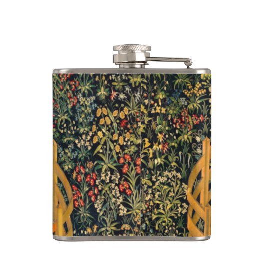 Das Einhorn in Gefangenschaft Flachmann (Rückseite)