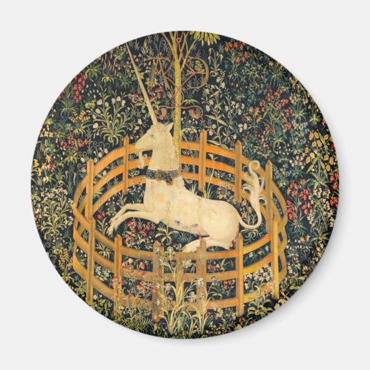 Das Einhorn in Gefangenschaft Magnet (Vorne)