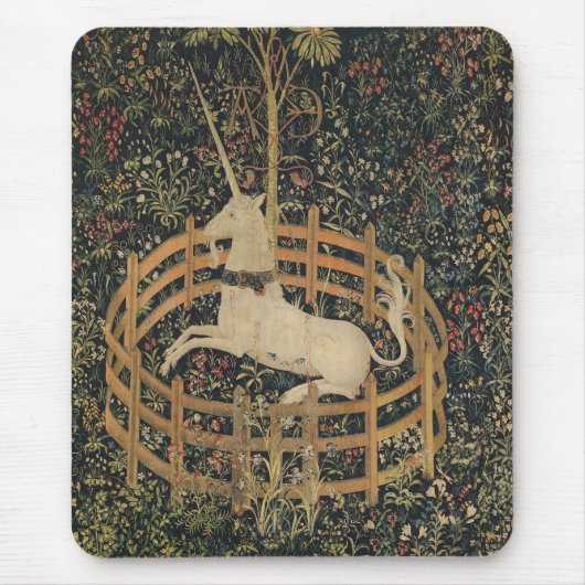 Das Einhorn in Gefangenschaft Mousepad (Vorne)