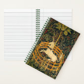 Das Einhorn in Gefangenschaft Notizblock (Innen)