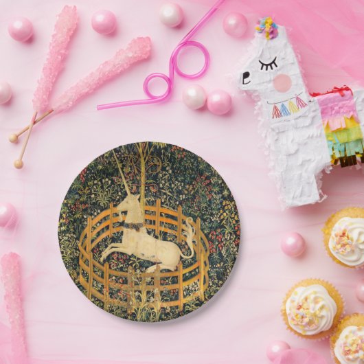Das Einhorn in Gefangenschaft Pappteller (Party)