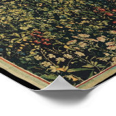 Das Einhorn in Gefangenschaft Poster (Ecke)