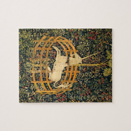Das Einhorn in Gefangenschaft Puzzle (Horizontal)