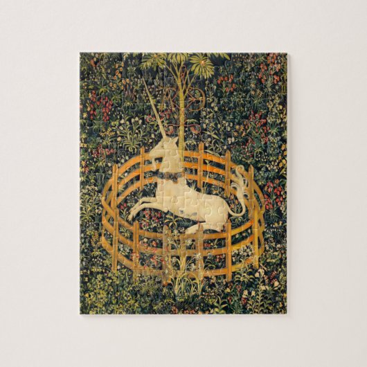 Das Einhorn in Gefangenschaft Puzzle (Vertikal)