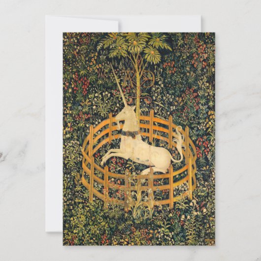 Das Einhorn in Gefangenschaft Save The Date (Vorderseite)