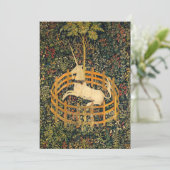 Das Einhorn in Gefangenschaft Save The Date (Stehend Vorderseite)