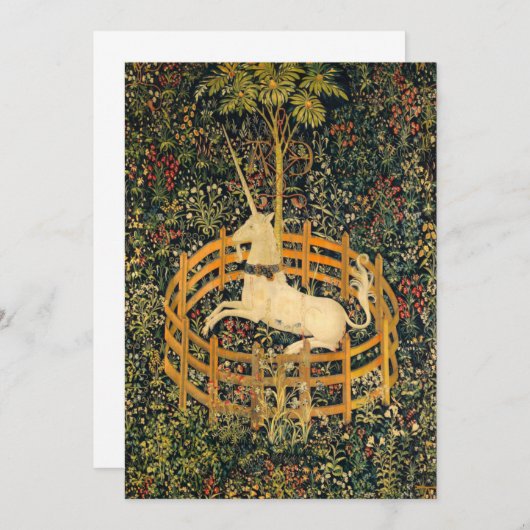 Das Einhorn in Gefangenschaft Save The Date (Vorne/Hinten)