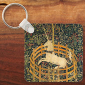 Das Einhorn in Gefangenschaft Schlüsselanhänger (Vorderseite)