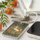 Das Einhorn in Gefangenschaft Schlüsselanhänger (Vorderseite rechts)