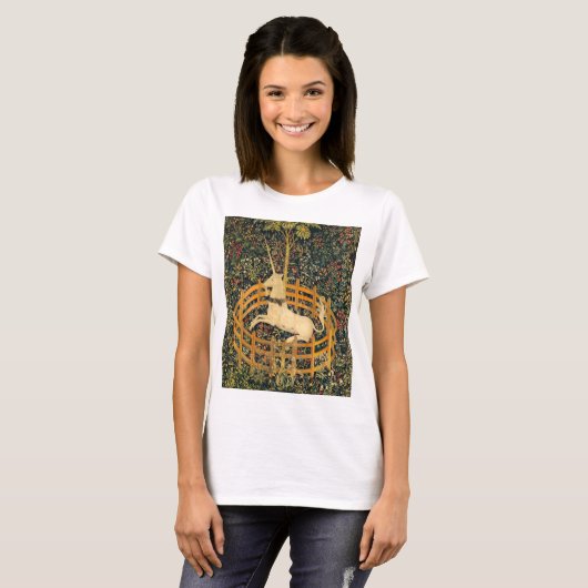 Das Einhorn in Gefangenschaft T-Shirt (Vorne ganz)