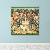 Das Einhorn ist gefunden Leinwanddruck (Insitu (Holzboden))