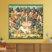 Das Einhorn ist gefunden Leinwanddruck (Insitu (Wohnzimmer))