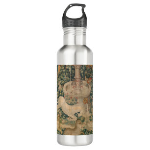 Das Einhorn ist gefunden, mittelalterliche Tapest Edelstahlflasche