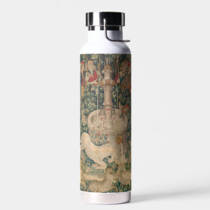 Das Einhorn ist gefunden, mittelalterliche Tapest Trinkflasche