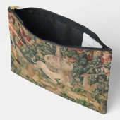 Das Einhorn ist gefunden, mittelalterliche Tapest Zubehörtasche (Offen)