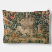 Das Einhorn ist gefunden, mittelalterliche Tapest Zubehörtasche (Rückseite)