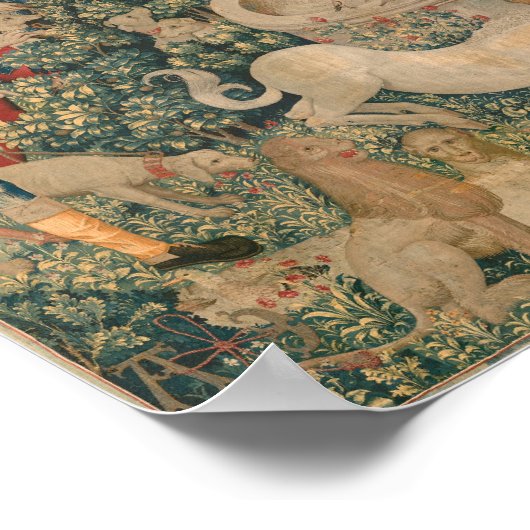 Das Einhorn ist gefunden Poster (Ecke)