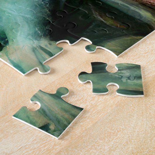 Das Einhorn-Mädchen Puzzle (Seite)