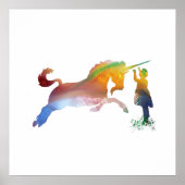 Das Einhorn Poster (Vorne)