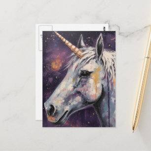 Das Einhorn Postkarte