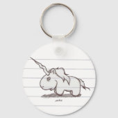 das Einhorn Schlüsselanhänger (Vorderseite)
