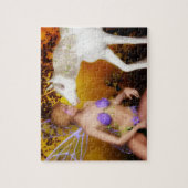 Das Einhorn und die Fee Puzzle (Vertikal)