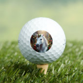 „Das Einhorn von Noel“ Golfball (Insitu T-Shirt)