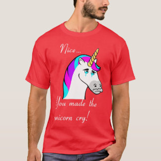 Das Einhorn weinen lassen T-Shirt