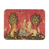 Das einhornige und modernes mittelalterliche Bild Magnet (Horizontal)