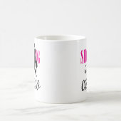 Das Einkaufen ist mein Cardio Graphic Print (v1) Kaffeetasse (Mittel)