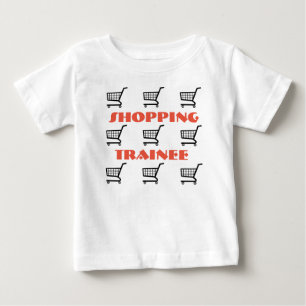 Das Einkaufsauszubildend-Babykleid Baby T-shirt