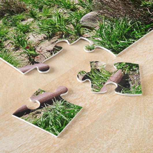 Das Einlass-Dorf an Montauk Punkt Puzzle (Seite)