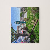 Das Einlass-Dorf an Montauk Punkt Puzzle (Vertikal)