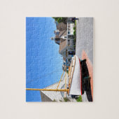 Das Einlass-Dorf an Montauk Punkt Puzzle (Vertikal)