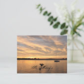 Das einsame Boot, Marias Postkarte (Stehend Vorderseite)