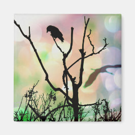 Das einsame Crow-Magnet Magnet